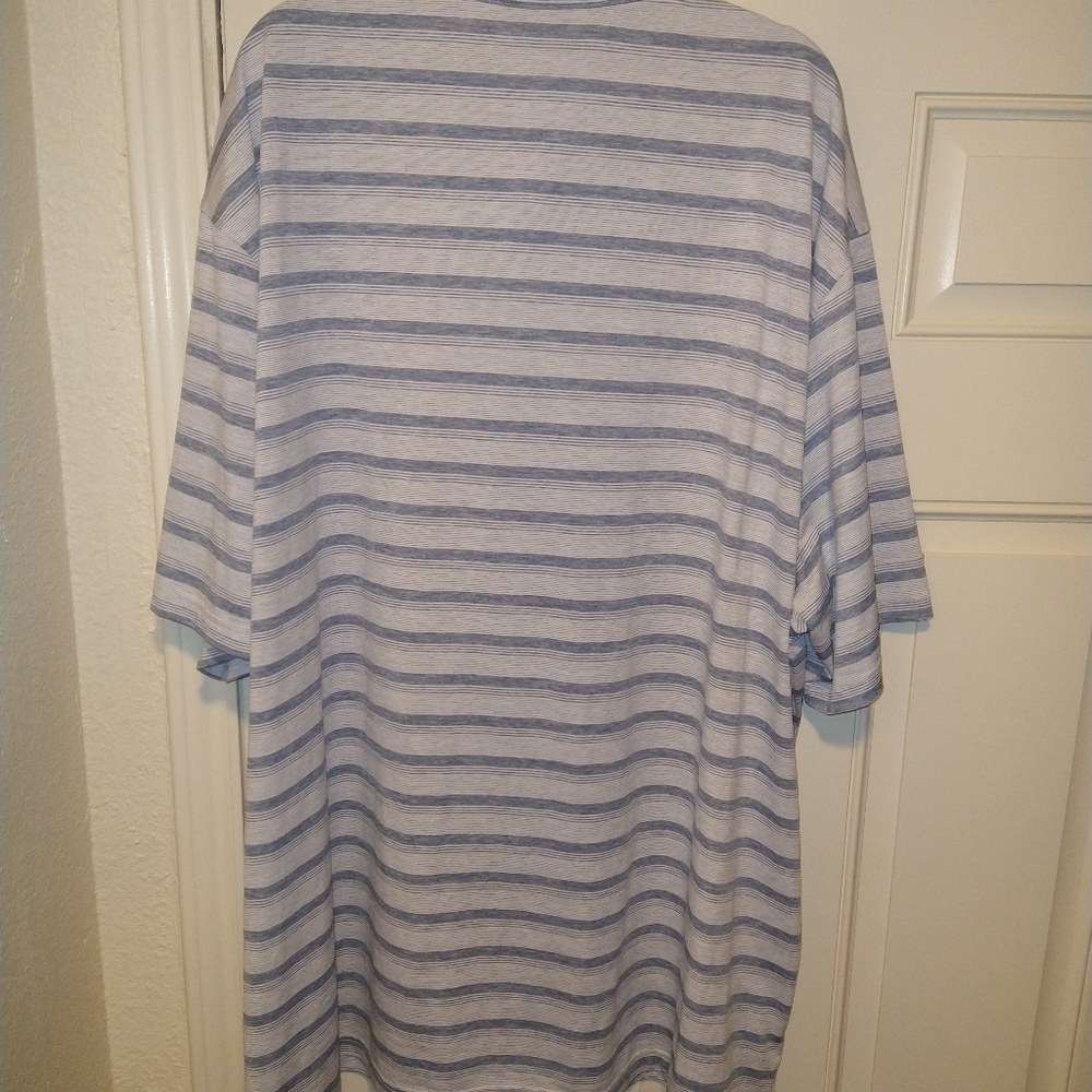 Reebok Golf Striped Short Sleeve Polo Shirt Men's sz 5XL. - Picture 2 of 5